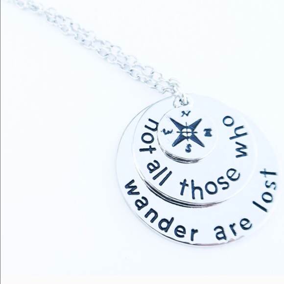 Twilight Gypsy Collective Jewelry - Not All Those Who Wander Necklace