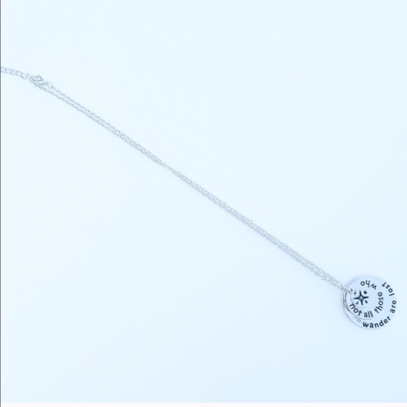 Not All Those Who Wander Necklace - Picture 3 of 4