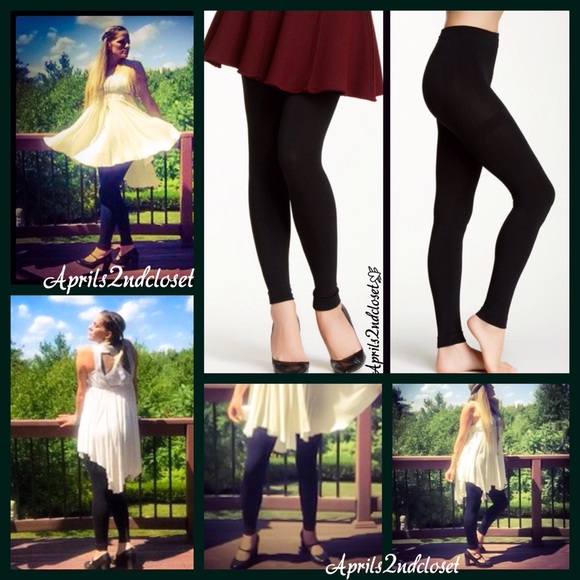 NICOLE MILLER Fleece Lined Leggings - Picture 3 of 4