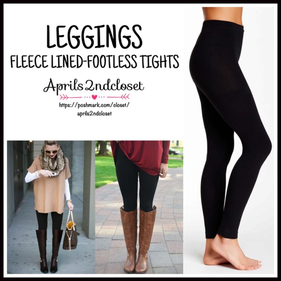 NICOLE MILLER Fleece Lined Leggings - Picture 2 of 4