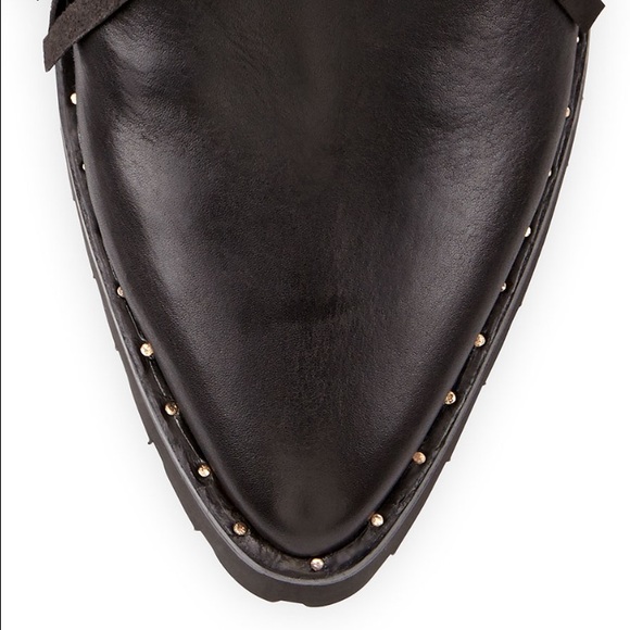 Ivy Kirzhner Wild Fringe Leather Wedge Boot - Picture 3 of 3