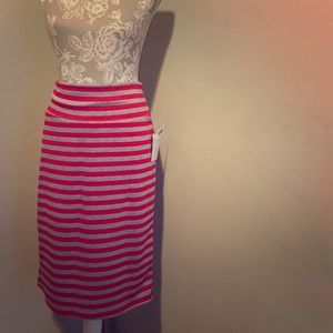 Brand New LulaRoe Gray and Red Cassie