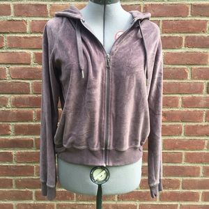 Juicy Couture Velvet Track Jacket