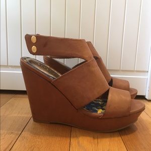 Madden Girl wrap wedges - Brand New!