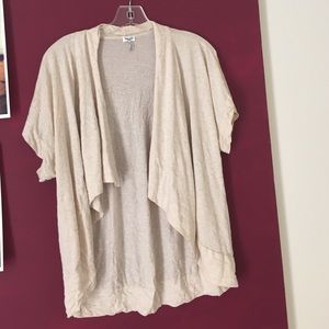 Splendid short sleeve cardigan