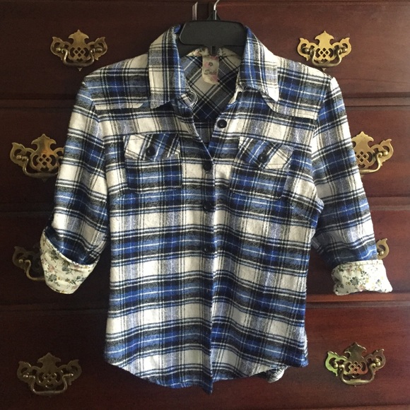 Plaid button up