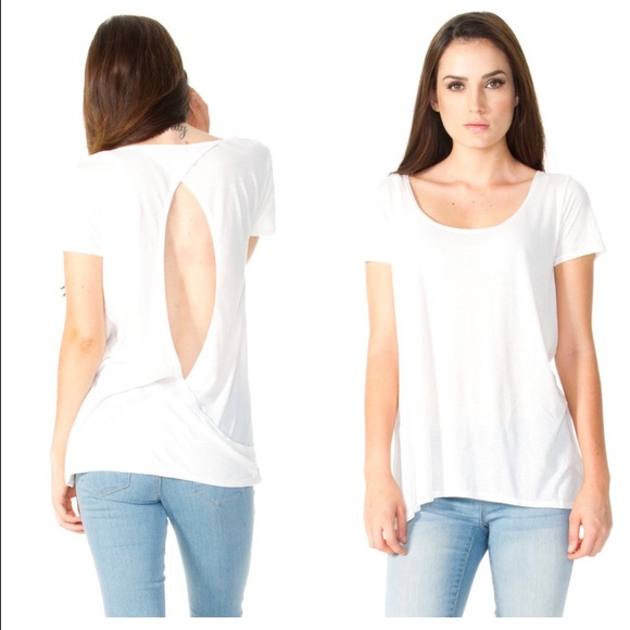 Open Back Tee