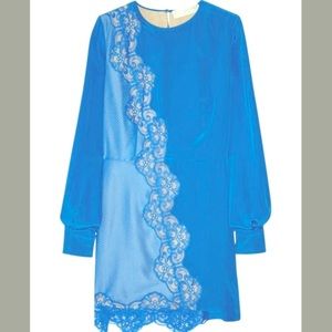 STELLA MCCARTNEY CrepeDeChine Lace Dress