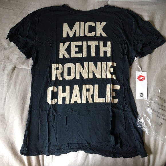 NWT Wildfox Rolling Stones Tee Size S