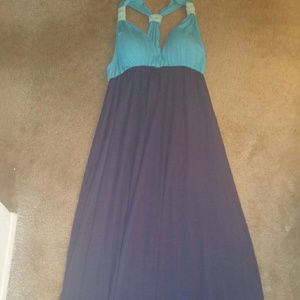 Blue Maxi dress
