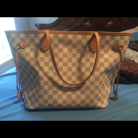 Louis Vuitton Neverfull MM Azur - Picture 1 of 4