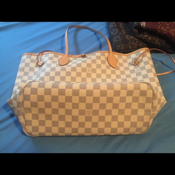 Louis Vuitton Neverfull MM Azur - Picture 3 of 4