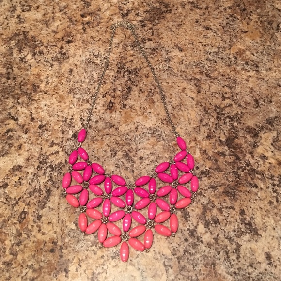Ombré beaded necklace
