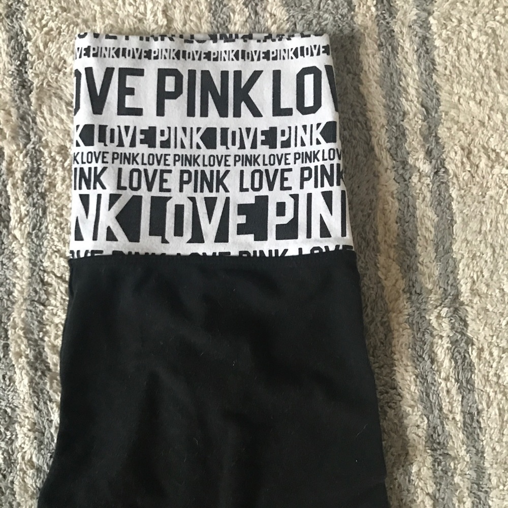 VS Pink Skinny Yoga Pants