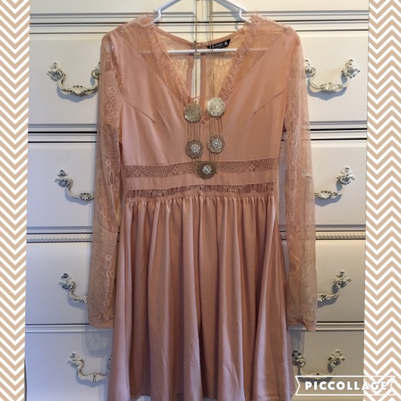 Beautiful blush pink dress