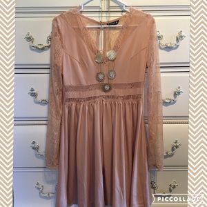 Beautiful blush pink dress