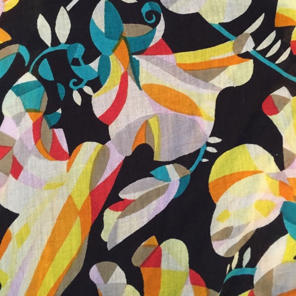 French Connection printed cotton party dress - Picture 2 of 3