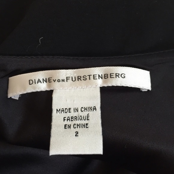 SOLD Diane Von furstenberg little black dress - Picture 2 of 2