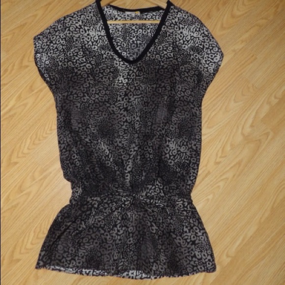 C&C California Leopard Tunic