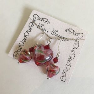 Necklace and earring set