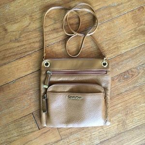 Calvin Klein Leather Crossbody Bag