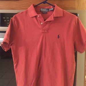 Men's polo custom fit size small