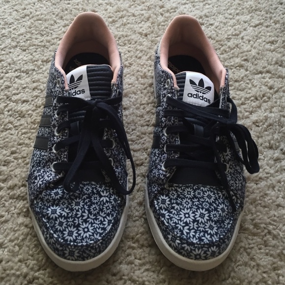 Adidas Flower Print Sneakers