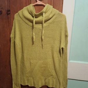 Lime green long sleeve sweater