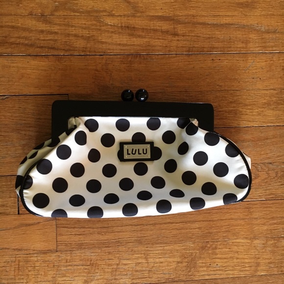 🕶SALE🕶Lulu by Lulu Guinness Polka Dot Clutch