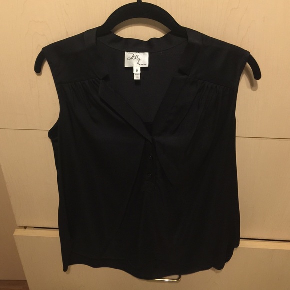 Stunning black Milly top