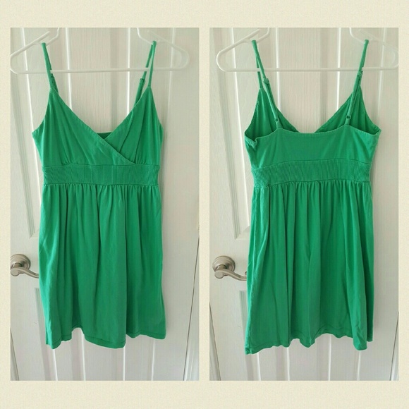 Green sun dress