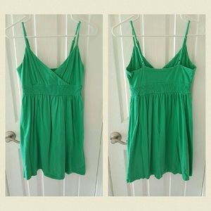 Green sun dress