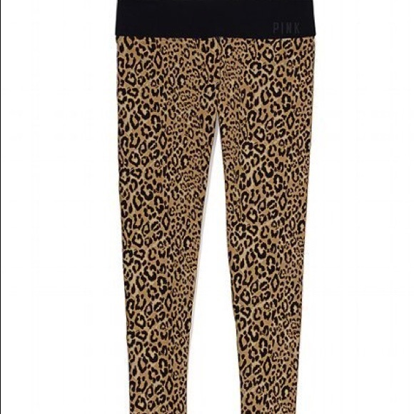 victoria secret cheetah leggings