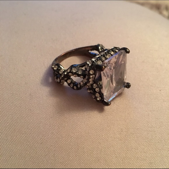 Statement Diamond Costume Ring