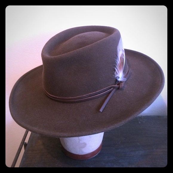 Goorin Bros. Gambler wide brim fedora