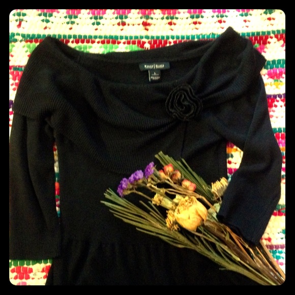 Black Sweater Dress