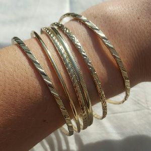 Gold Bangles