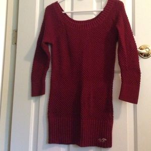 Maroon shirt from Hollister