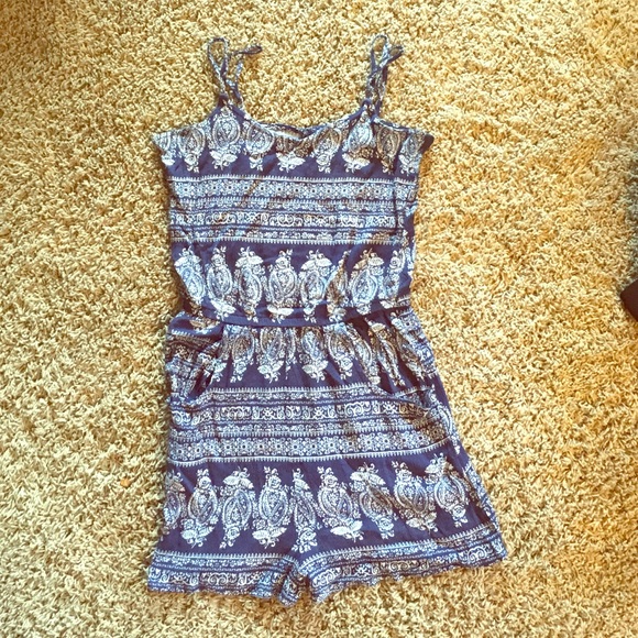 Timing Boho Printed Romper