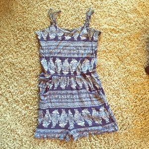 Timing Boho Printed Romper
