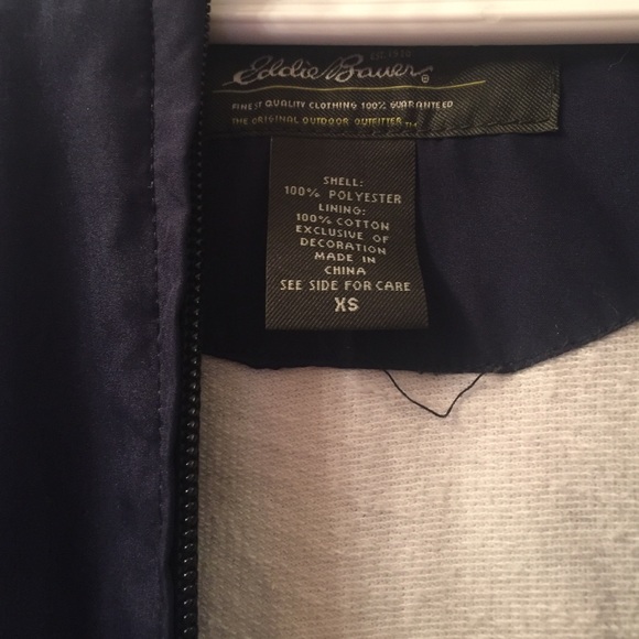 Navy Rain Jacket - Picture 2 of 2