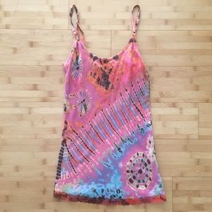 Tie-dye tank.