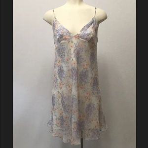 Joie Caspara Porcelain Silk Dress - Sz: L