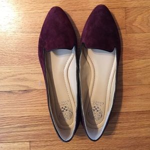 Suede flats