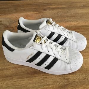 Adidas Superstars - White and Black - Y5.5/W7.5