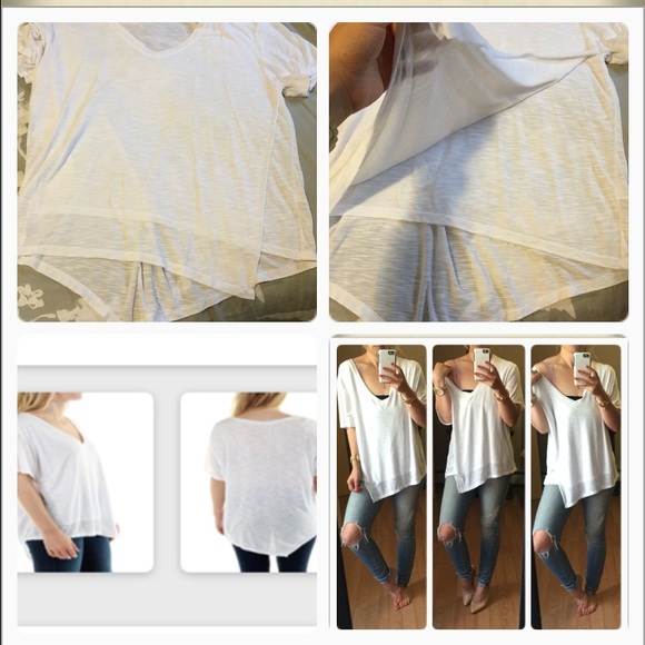 Asymmetrical top🌷retails for $80 - Picture 2 of 2