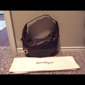 Salvatore Ferragamo shoulder bag brown