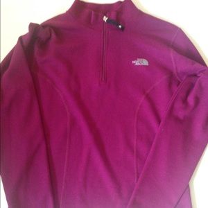 North Face half zip pullover
