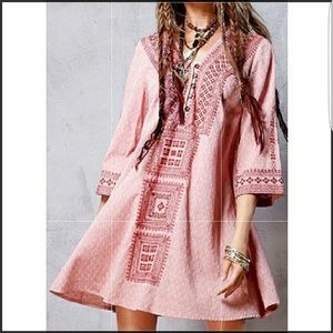 Vintage bohemian dress