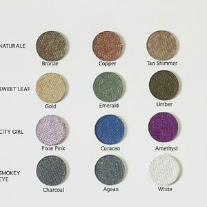 ORGANIC HAND MADE HIGHLY PIGMENTED EYESHADOWS